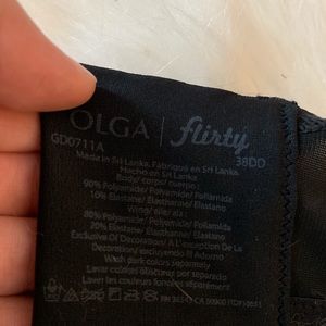 Olga Intimates & Sleepwear - NWOT black bra. 38DD Olga Intimates & Sleepwear - NWOT black bra. 38DD
